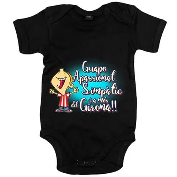 Baby bodysuit Apassionat simpàtic I to more Girona
Baby bodysuit Apassionat simpàtic I to more Girona