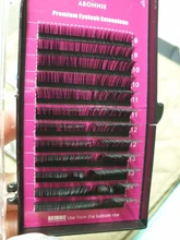 Abonnie-pestañas individuales de visón, 12 líneas, prémium, voluminosas, maquillaje para belleza de ojos