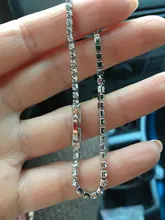 ZHOUYANG-pulsera de Zirconia cúbica para mujer, 4 colores de lujo, 4 garras, mosaico, Color plata, regalo de joyería, H095