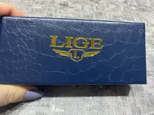 LIGE-Reloj de pulsera de acero para mujer, nuevo accesorio de moda, creativo, resistente al agua, 2020