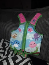 Megartico vida chaleco niños zwemvest voor niños flor estampado de tiburones vida kayak playa piscina PISCINA niño salvavidas