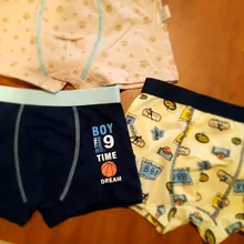 HH 3 unids/set de algodón puro niños calzoncillos de estilo Boxer niños bragas acogedor ropa interior de dibujos animados medio pequeño medias para niños pantalones cortos de niño