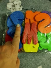 Etiqueta engomada Digital del alfabeto de tráfico Animal, juguete de goma EVA para baño, seguridad flotante blando, baño cognitivo, juguete de bebé educativo, 36 Uds.