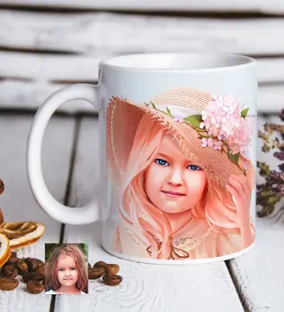 Personalized Female Child Artistic Portrait Design White Mug Bardak-2
Personalized Female Child Artistic Portrait Design White Mug Bardak-2
