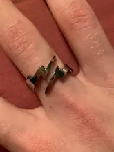 Anillo de acero inoxidable con diseño de rayo para hombre y mujer, sortija, estilo coreano, elegante, regalo de San Valentín, boda, Anel OSR228