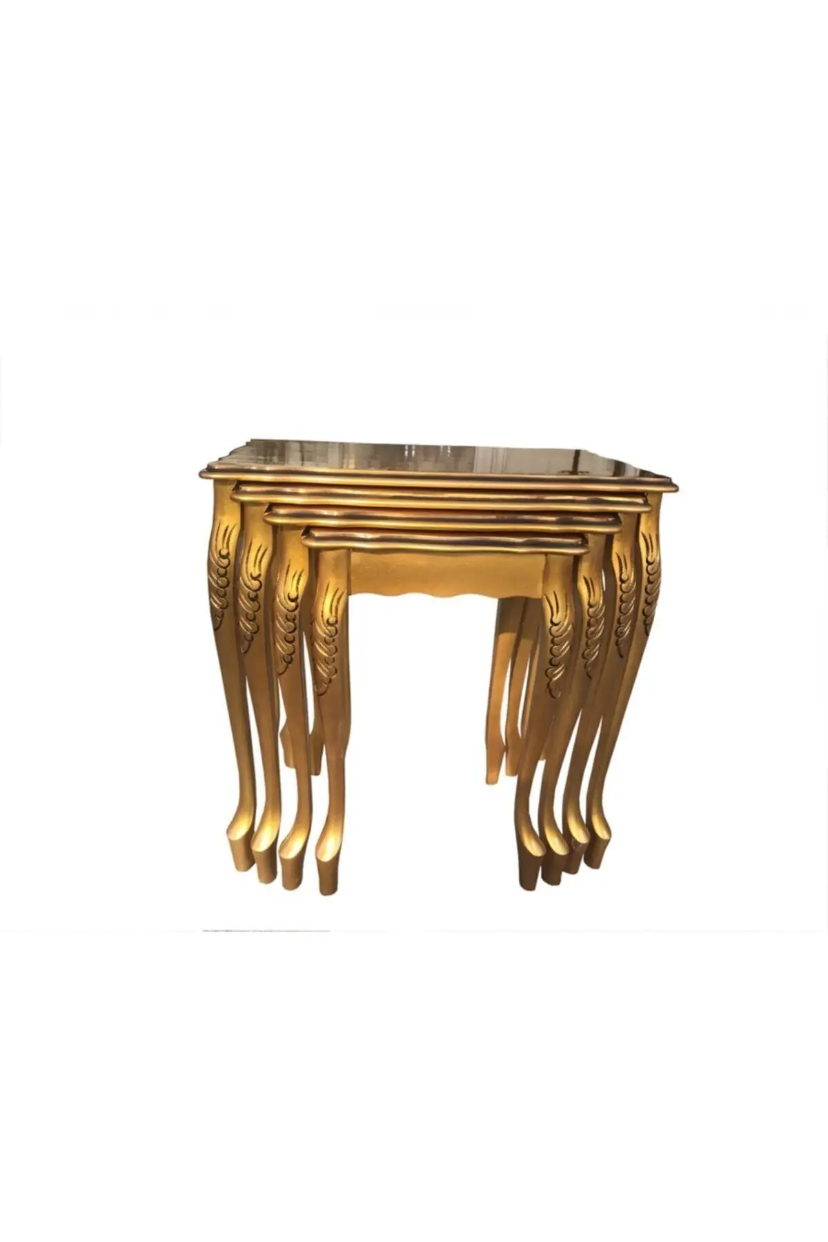 Ankara Furniture Bengi Nesting Table 4-Gilded Lux Wood Hornbeam Leg Bengi Zigon Coffee Table Silver Lükens Wood
Ankara Furniture Bengi Nesting Table 4-Gilded Lux Wood Hornbeam Leg Bengi Zigon Coffee Table Silver Lükens Wood