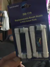 Cabezales de repuesto para cepillo de dientes Braun Oral B, cabezales de repuesto para cepillo de dientes eléctrico, blanqueador 3D, venta al por mayor, 8 Uds.