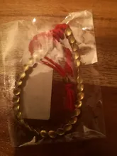 Pulsera de cobre tibetano hecha a mano para mujer y hombre, cadena de cuerda ajustable, pulseras trenzadas de Color dorado, joyería Vintage Bohemia, regalo