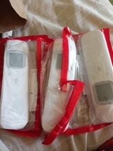 Termómetro Digital infrarrojo sin contacto para la frente, termómetro de pistola para cuerpo, dispositivo electrónico para la fiebre