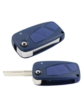 Remote Key shell 3 buttons with blade SIP22 without Transponder for Fiat Punto Stilo Panda 500 Grande Punto Lancia Delta yps