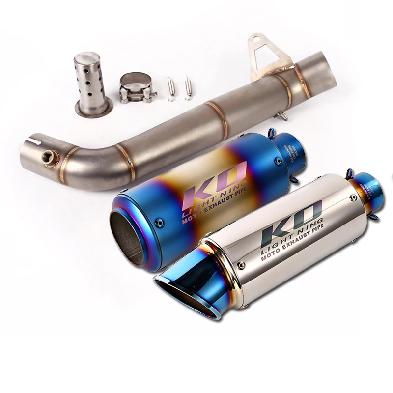 For Honda CBR1000RR 2008-2016 Exhaust Pipe Motorcycle 47mm Mid Link Tube Slip On 61mm Muffler Removable DB Killer US Edition
For Honda CBR1000RR 2008-2016 Exhaust Pipe Motorcycle 47mm Mid Link Tube Slip On 61mm Muffler Removable DB Killer US Edition