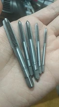 5 uds Hss máquina de rosca de tornillo conector métrico grifo machos de roscar 3mm 4mm 5mm 6mm 8mm M3-M8 Kit de rosca de tornillo taladro M3 M4 M5 M6 M8