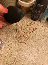 Estante de esponja para maquillaje, soporte de secado de esponja para maquillaje, soporte para esponja de Metal