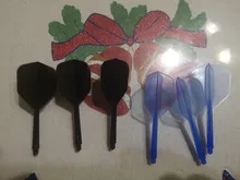 Dardos blandos de tornillo, accesorios de dardos profesionales de hoja anticaída, duraderos, transparentes, 3 uds.