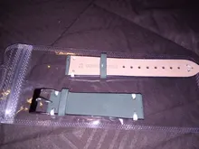 Correa de cuero mate para reloj, correa de cuero Seude 20mm, 21mm, verde oscuro, marrón, suave, hecha a mano, para reloj