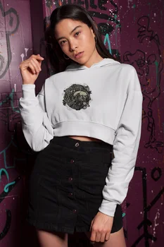 Angemiel Wear Hours Wrapped Skeleton Man White Short Hooded Sweatshirt
Angemiel Wear Hours Wrapped Skeleton Man White Short Hooded Sweatshirt