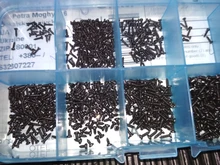 500/1000 unids/set M1 M1.2 M1.4 M1.7 mezcla Pa cabeza Phillips Micro tornillos de cabeza redonda Self-tapping electrónica de madera pequeño Kit de tornillos