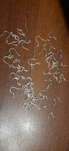 Ganchos para pendientes de plata de ley 925, accesorios de cierre para joyería, partes al por mayor, 1,7x1,5 cm, 50 Uds.