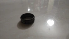 Anillo de diseño sencillo para hombre, accesorios de dedo, color morado y negro, joyería para cumpleaños