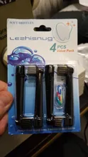 4x Bamboo Charcoal bristles 100% Recyclable brush heads precision clean Replacement Heads
