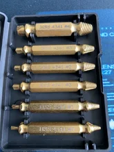 Drill-Bit-Set Extractor Screws Demolition-Tools Broken-Screw-Bolt-Remover 6pcs Stripped