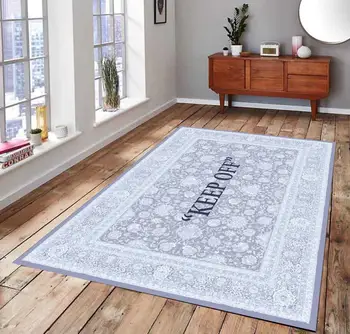 KEEP OFF 68 Patterned Carpet ,Non Slip Floor Carpet,Teen's Carpet,Turkish Rug
KEEP OFF 68 Patterned Carpet ,Non Slip Floor Carpet,Teen's Carpet,Turkish Rug