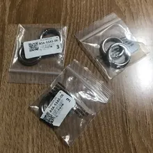 Anillo redondo de resorte de puerta chapado, hebilla redonda de empuje, Clips de mosquetón, bolsos de mano, broche disparador anilla para enganches, 2 uds.