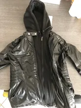 Chaqueta de piel sintética para mujer, abrigo básico para mujer, chaqueta para moto de invierno, de piel sintética, sudaderas con capucha de talla grande, 2019