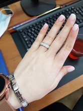 Anillo de acero inoxidable 316L para mujer y hombre, anillos de aleación a granel para parejas, venta al por mayor
