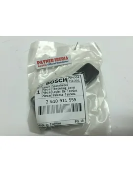 2610911559 Tensioning Lever: Genuine BOSCH-SKIL-DREMEL spare-part
2610911559 Tensioning Lever: Genuine BOSCH-SKIL-DREMEL spare-part