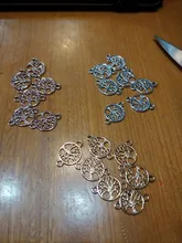 20 unids/lote planta árbol agujero doble encantos de cuerda de cadenas conector para pulsera collar de colgantes de la fabricación de la joyería DIY Accesorios