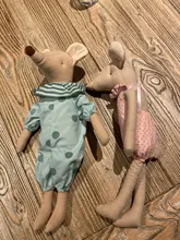 Juguetes Kawaii para niños, juguetes de ratón de peluche para niñas, regalos de cumpleaños, fiesta de navidad