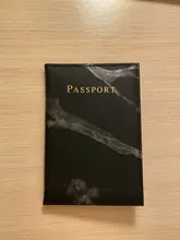 Travel-Id-Case Wallet Designer Passport-Cover Marble-Pattern Women Fashion 1PC PU