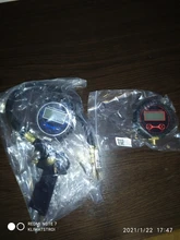 Inflator Hose Pressure-Gauge Air-Tire Digital 200-Psi Vehicle-Tester Air-Chuck Car Truck