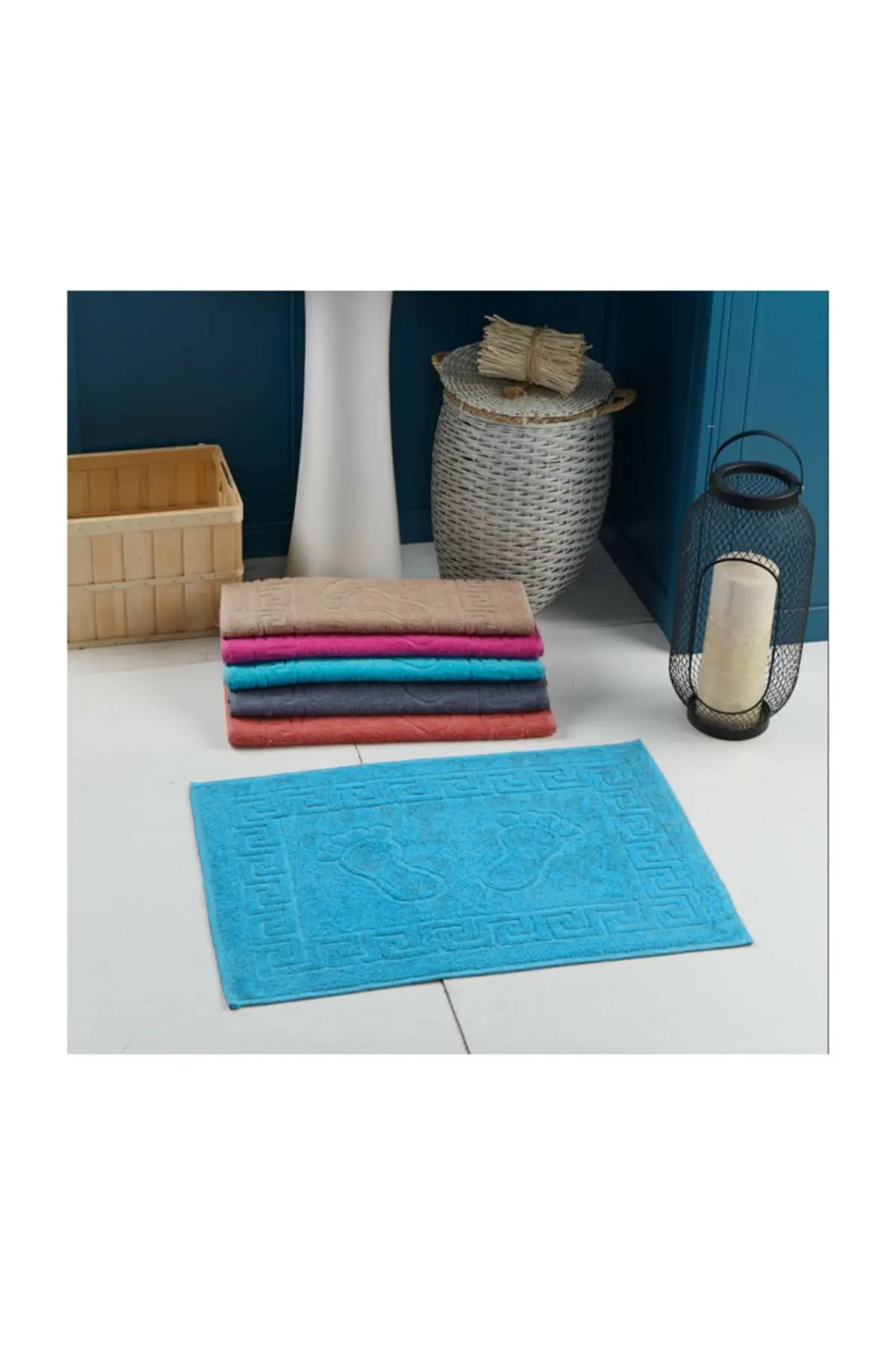 WONDERFULSOFTTextile 100% MODA MODA 100% Cotton 2 Pieces Foot Towel 50x70 200 Gr-turquois
WONDERFULSOFTTextile 100% MODA MODA 100% Cotton 2 Pieces Foot Towel 50x70 200 Gr-turquois