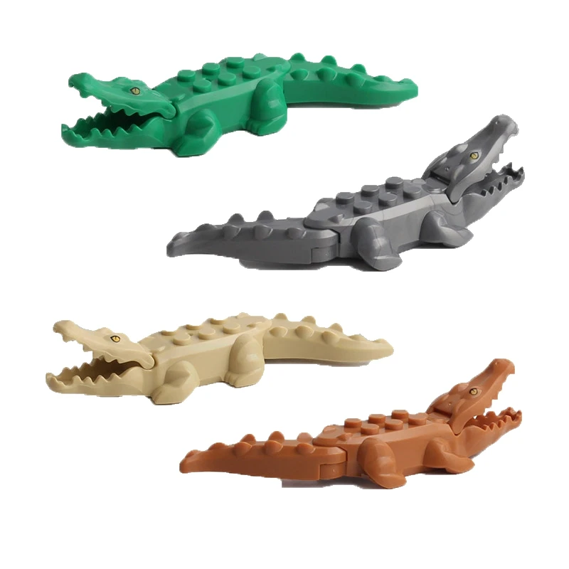 Фото Набор фигурок животных динозавров город крокодил подарки модель игрушки для