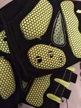 Guantes de ciclismo antideslizantes Unisex, para ciclismo de montaña al aire libre, lavables, medio dedo, guantes deportivos de dedo corto