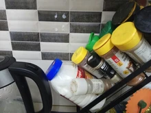 Shelf Rack Spice-Jar Wall-Mount Kitchen-Organizer Bracket-Holder for Cabinet Gadgets-Supplies