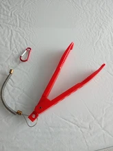 Pinzas de pesca, suministros de pesca, pinza de cinturón, soporte para llavero, interruptor de bloqueo, equipo de pesca