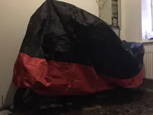 Protector de tela para motocicleta, cubierta universal con protección UV para motos, funda protectora resistente al agua y al polvo, accesorio con bloqueo de motor para exteriores, M-4XL, para todas las estaciones