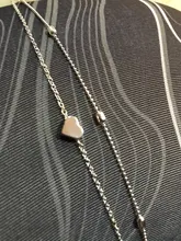 Las mujeres de acero inoxidable pulseras amor colgante de corazón pulsera de tobillo tobillera Accesorios de la joyería pequeña tobillera Mujer joyas de Bohemia