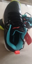 Li-ning-zapatos de entrenamiento de bádminton para hombre, zapatillas deportivas transpirables con forro ligero y soporte estable, AYTQ003