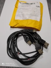 Cable USB de 50CM y 100CM conector para línea de LED, 2 pines, Conector de Cable de conexión de alimentación para cinta de LED DC5V de Color único