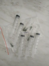 Cap Syringe Needle Blunt-Tip 10ml with 5pcs 14/Ga/1.5inch/.. Industrial-Tool 5-Pack Transparent