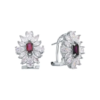Silver earrings with cubic zirconium sunlight sample 925
Silver earrings with cubic zirconium sunlight sample 925