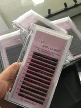 Pestañas SONG C D rizo 8-15mm ahorro de tiempo premade fans Y estilo de extensiones de pestañas para profesionales Y tiro suave mate natur