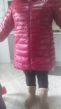 Chaquetas de pato con capucha para mujer, abrigo de invierno de talla grande, ultraligero, con capucha, Parkas portátiles, Abrigo acolchado de plumas largas, 6XL 7XL