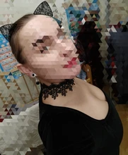 HOMOD-pendientes largos de cristal para mujer, aretes, Clips, Color negro, plateado, Vintage, a la moda, No perforados, Rojo