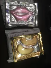 InniCare, 20 piezas de cristal, colágeno, oro, máscara para los ojos, antienvejecimiento, ojeras, belleza acné, parches para el cuidado de la piel de los ojos, Cosméticos Coreanos