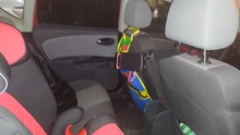 Soporte telescópico para teléfono y tableta de coche, soporte de montaje para reposacabezas trasero, 4-11 pulgadas